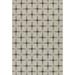 Momeni Riviera Geometric Ivory Indoor Outdoor Rug 6 6 X 9