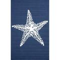 nuLOOM Marine Hand Hooked Indoor/Outdoor Accent Rug 2 x 4 Navy