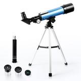 Telescope - 90X HD F36050M Astronomical Telescope for Kids & Beginners Refractor Astronomy Telescope with Two Eyepieces Tripod and Finder Scope Ideal Gift for Birthday Christmas