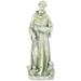 Northlight 23.5 Saint Francis of Assisi Bird Feeder Outdoor Patio Garden Statue - Gray