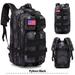 30L Outdoor Military Molle Tactical Backpack Rucksack Camping Hiking Travel Bag Aaweal Black