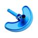 NUOLUX Practical Pool Cleaning Head Buckle Useful Cleaning Brush Creative Pool Spa Cleaning Tool for Home Hotel Swimming Pool (Blue)