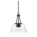 Savoy House - 3 Light Pendant-18 inches tall by 15 inches wide-Matte Black