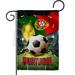 Ornament Collection 13 x 18.5 in. World Cup Portugal Sports Soccer Double-Sided Vertical House Decoration Banner Garden Flag - Yard Gift