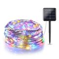 Powered Copper Wire Led String Lights 33FT 100 LEDs Waterproof 8 Modes Decorative Fairy Lights for Outdoor Christmas Garden Patio Yard (Multicolor)