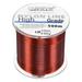 Uxcell 547Yard 12Lb Fluorocarbon Coated Monofilament Nylon Fishing Line Wine Red