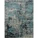 Kalaty MO-357 5 3 x 7 6 MODENA Collection area rug Aqua / Zinc 5 3 x 7 6