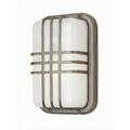 Trans Globe Lighting - The Standard - One Light Outdoor Bulkhead-Rust Finish