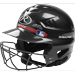 Rawlings 2022 Coolflo Molded Youth Batting Helmet With Face Guard Black