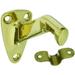 National Hardware N216-168 Heavy Duty Solid Brass Handrail Bracket Polished Brass Each