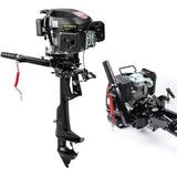 CNCEST 6 HP 4 Stroke Outboard Motor Engine Tiller Heavy Duty Fishing Boat Motor Outboard Engine Air Cooling System 11.5