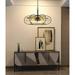 FX-3711-6-Cal Lighting-Margo - 6 Light Chandelier In Industrial Style-18.5 Inches Tall and 30 Inches Wide