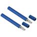 Uxcell Golf Club Groove Sharpener Square Club Cleaning for Golf Irons Wedges Blue 2 Pack