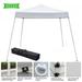 Veryke 9.8 x 9.8 Wedding Party Tent Gazebo Canopy with Carry Bag for Outdoor Event Beach White