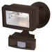 Nuvo 5 in. Exterior Halogen Motion Sensor Flood Light