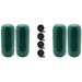 Extreme Max 3006.7471.4 BoatTector HTM Inflatable Boat Fenders Value 4-Pack - 6.5 In. x 15 In. Forest Green