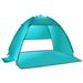 Beach Tents Coolhut Beach Umbrella Outdoor Sun Shelter Cabana Pop-Up UV50+ Sun shade by Alvantor Blue