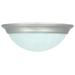 Feit Electric 73808 Round LED Flush Mount Fixture Brushed Nickel 15.5W 13 Each