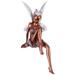 Etereauty Ornament Flower Fairy Home Decoration Resin Sculpture Garden Statues Outdoor Statue Figurines