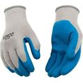 KO International 105861 Latex Palm Gripping Gloves Blue - Pack of 3