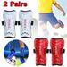 Youth Girls Boys Soccer Shin Guard for Age 6-13 2 Pairs Elbourn Lightweight Breathable Protective Leg Shin Brace