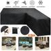 Rosnek V-Shape Garden Furniture Cover Waterproof Furniture Protective Cover Patio Sofa Chair Cover Set Dust Cover