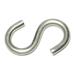 1/4 x 9/16 x 2-1/8 18-8 Stainless Large Wire S Hooks SHSS-038 (6 pcs.)