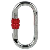 Tomfoto 25KN Professional Climbing Carabiner Screw Locking Gate Carabiner Heavy Duty O-shape Steel Climbing Buckle Lightweight Hammock Locking Clip for Climbing Rappelling Canyoning Hammock Climbing