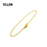 Kevlar Accessory Heat Resistant Durable Rock Climbing Rope Outdoor Tool Polyester Nylon Prusik Cord Rope YELLOW