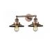 Innovations Lighting 208 Railroad Railroad 2 Light 18 Wide Bathroom Vanity Light - Copper