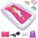 Sleepah Inflatable Toddler Travel Bed â€“ Inflatable & Portable Air Mattress Set 12 (Coral)