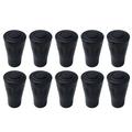 10 Pcs Hiking Pole Replacement Tips Trekking Pole Tip Protectors Adjustable Walking Stick Head Protect Equipment Accessory Outdoo