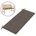 Garden Bench Cushion Taupe 47.2 x19.7 x1.2