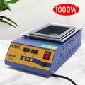 Anqidi CM161 Square Titanium Alloy Solder Soldering Pot Blue Energy Saving Desktop Tin Stove 1000W