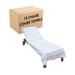 Arkwright Las Rayas Chaise Lounge Cover - 100% Cotton Terry Pool Towel - 30 x 85 in. - (Bulk Case of 12) Beige