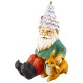 Red Carpet Studios Statuary Gnome with Rabbit