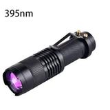 Toma UV Flashlight Ultra Violet Light With Zoom Function Mini UV Light Pet Urine Stains Detector Scorpion Use AA/14500 Battery