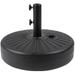 Plastic Free Standing Black Round Umbrella Base