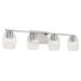 Capital Lighting - Lucas - 4 Light Bath Vanity In Transitional Style-7.75 Inches