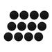 12Pcs Durable EVA Foam Golf Practice Balls Backyard indoor and outdoor Realistic Black