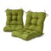 Greendale Home Fashions Solid Outdoor Chair Cushion Set of 2