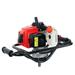 XtremepowerUS 63CC V-Type 2-Stroke Gas Post Hole Digger One Man Auger Machine Recoil Gasoline Powered (Digger Engine)