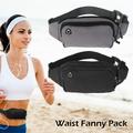 HOTBEST 11.8 Sports Waist Bag Breathable Running Belt Fanny Pack with Adjustable Strap Waterproof Chest Pack Pouch