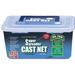 FITEC RS750 Super Spreader Cast Net 5 x3/8 Mesh Clear 3/4 lb wt