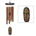 Woodstock Windchimes Woodstock Passport Chime Maori Wind Chimes For Outside Wind Chimes For Garden Patio and Outdoor DÃ©cor 18 L