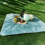 JAAE Water proof Foldable Outdoor Picnic Blanket Service for 4