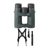 Pentax A-Series AD 9x32mm Roof Prism WP Binocular with Binocular Harness Bundle