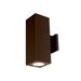 DC-WD05-F827C-BZ-WAC Lighting-Cube Architectural-53W 2700K 85CRI 33 degree 2 LED Outdoor Wall Mount in Functional Style-4.5 Inches Wide by 7.19 Inches