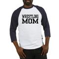 CafePress - Wrestling Mom Baseball Jersey - Cotton Baseball Jersey 3/4 Raglan Sleeve Shirt