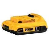 Dewalt 20V MAX Compact XR Lithium Ion Drill Battery Pack (2Ah) Lightweight 3-LED Fuel Gauge